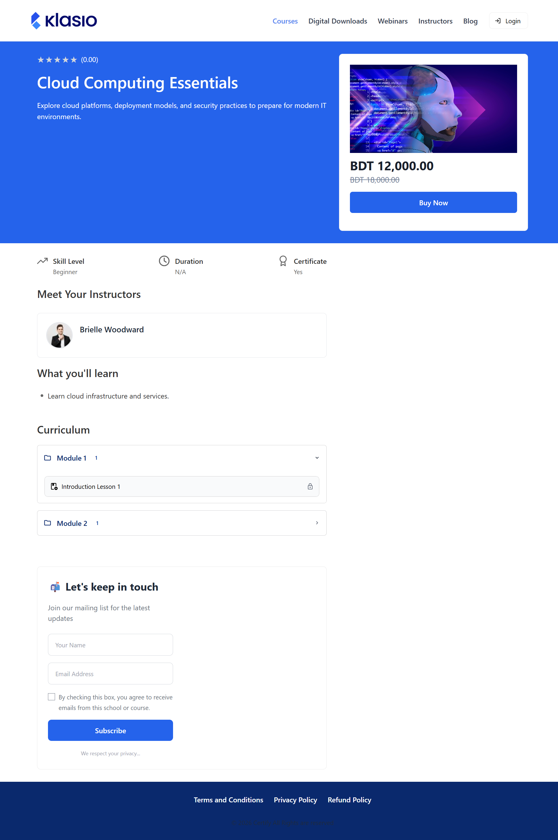 This is our test blog