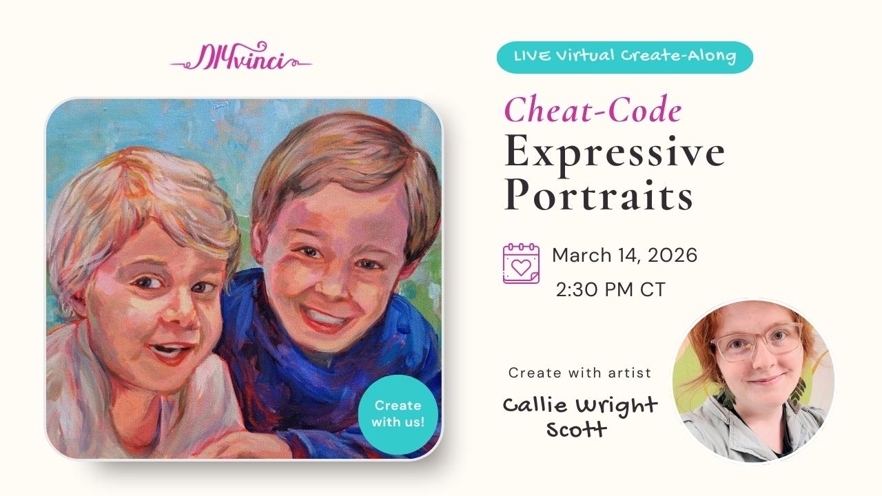 Cheat-Code Expressive Portraits
