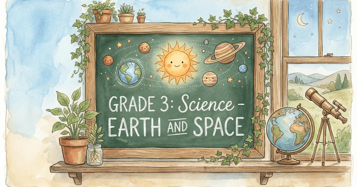 Grade 3 Science Q4 - Earth and Science